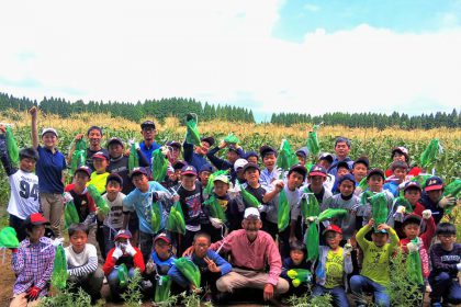 北九州市の少年スポーツクラブの竹田合宿にて、滞在中の総合的なコーディネートと久住登山ガイドを行いました