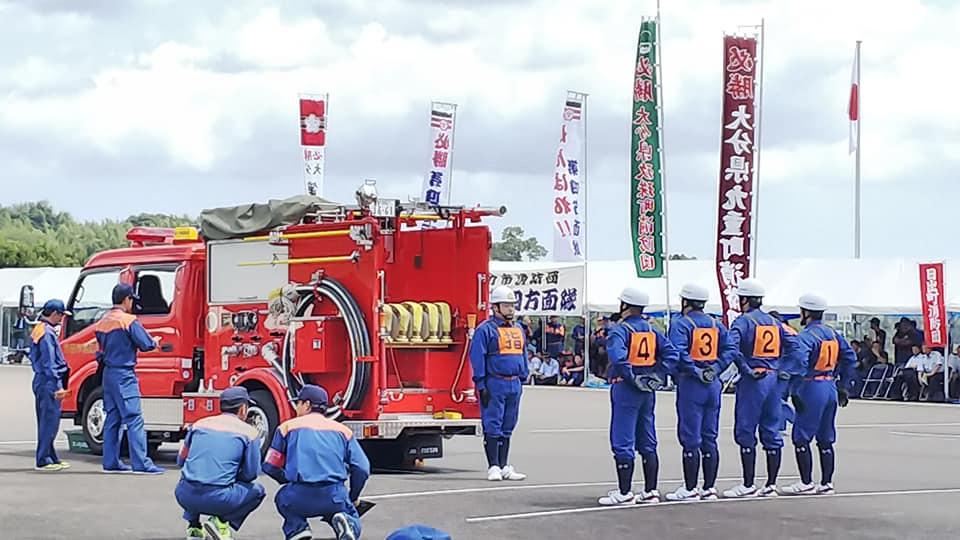 消防団操作法大会